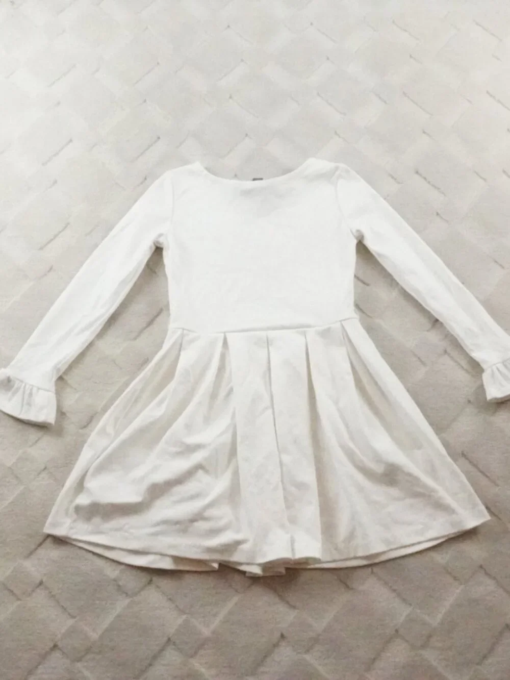 Polo Ralph Lauren Kids Dress 7 (small) Youth Long Sleeve pleated